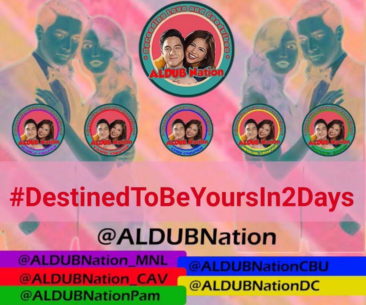 The best things in life are worth the wait. 
#DestinedToBeYoursIn2Days 
<a href="/mainedcm/">Maine Mendoza</a> 
<a href="/aldenrichards02/">Alden Richards</a> 
<a href="/GMADestinedToBe/">Destined To Be Yours</a> 
<a href="/ofctrendsetter/">TEAM OAT ᴬᴰᴺ</a>