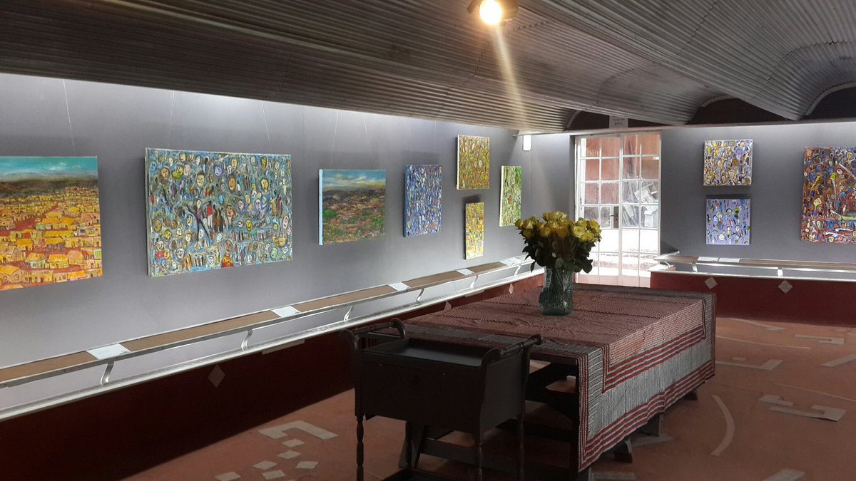 OneOffGallery's tweet photo. Opening today @OneOffGallery - Allan Githuka's 'Painted Faces' - Noon to 5. Karibu! https://t.co/4pZCuEmoEz