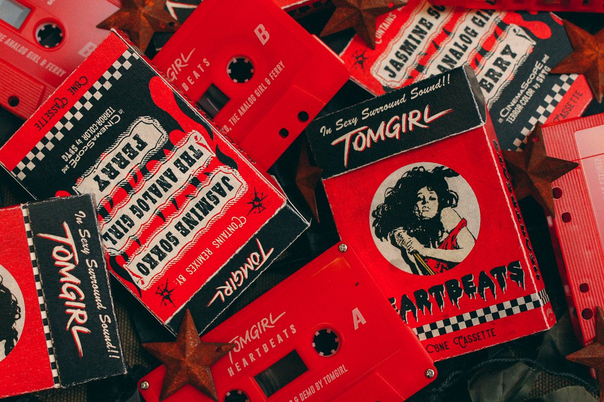 Heartbeats Remix EP cassette restocked! Pre-order ends Feb 28. Less than 20 copies left! Get yours at store.tomgirlband.com.