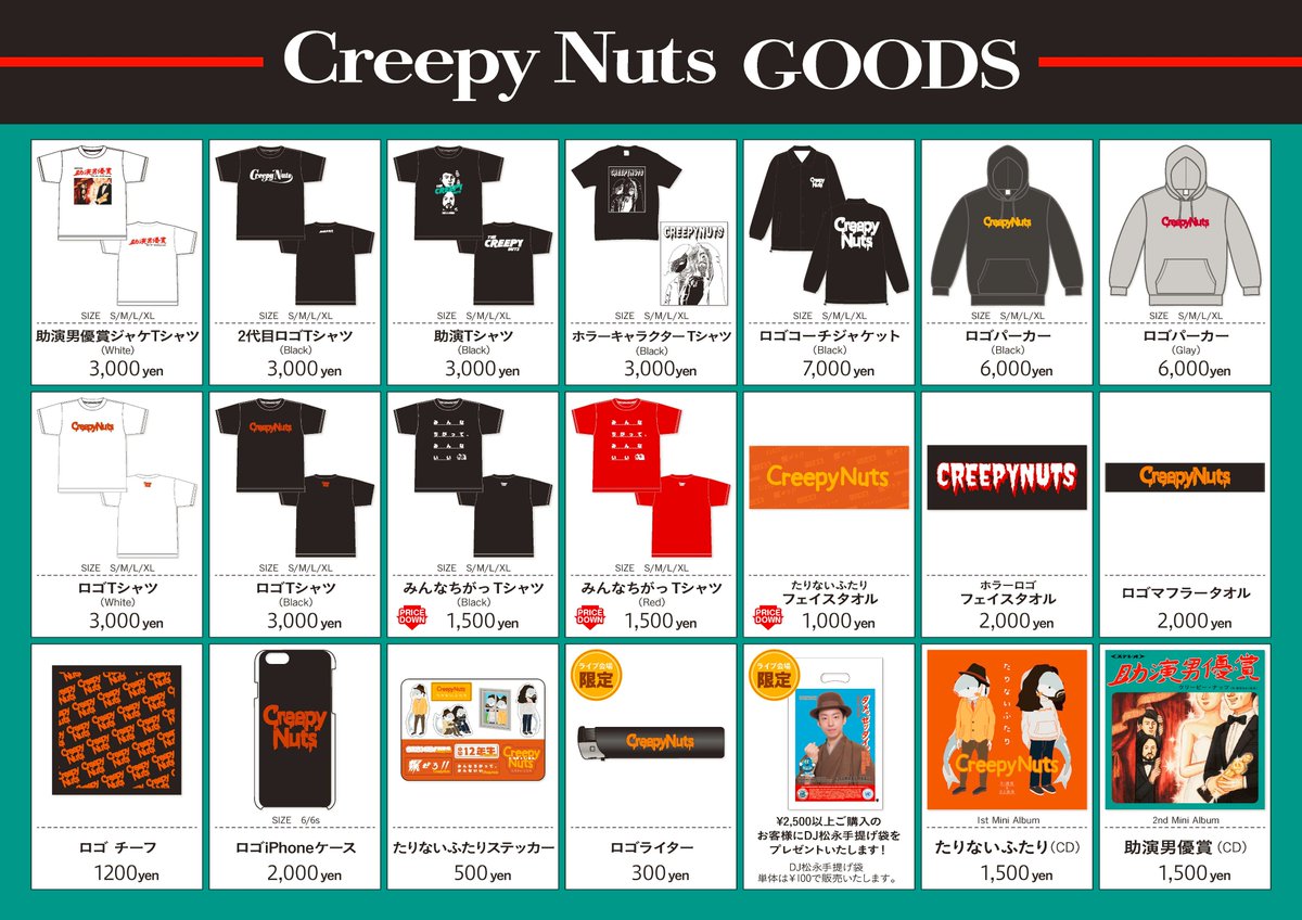 専用】creepy かまびすしい nutsグッズ 専用】creepy かまびすしい nutsグッズ