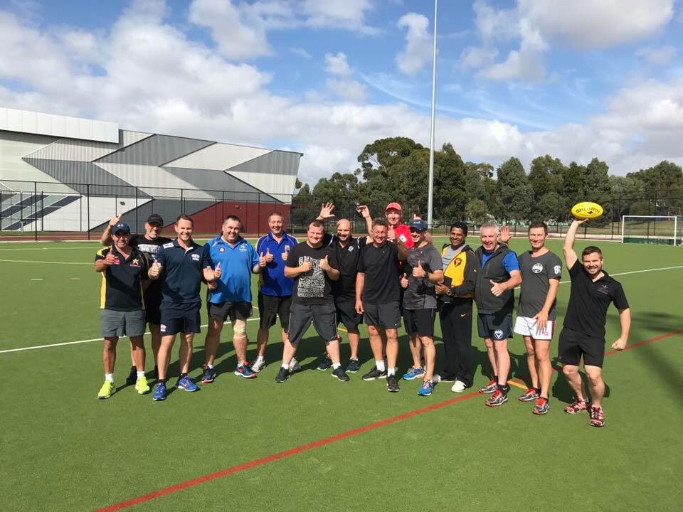 damianhecker's tweet photo. Loving @LoE_HQ involvement in @aflvic Better #Coach Project. #Blendedlearning model to build positive coaching environments. Motivating day https://t.co/r3d16YoMC3