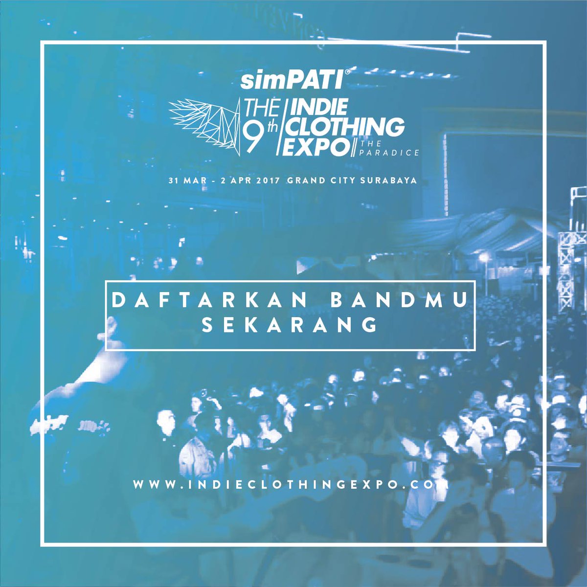 Segera-segeraa daftarrr sebelum kesempatan hilang diambil mbak uuk!  indieclothingexpo.com kuy #The9thICE #ICE #TheparadICE