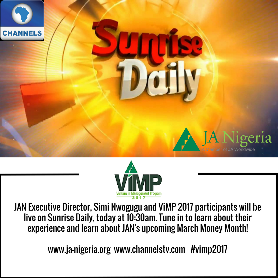 JANigeria's tweet photo. @channelstv #sunrisedaily #vimp2017 https://t.co/hVVHHclcZN
