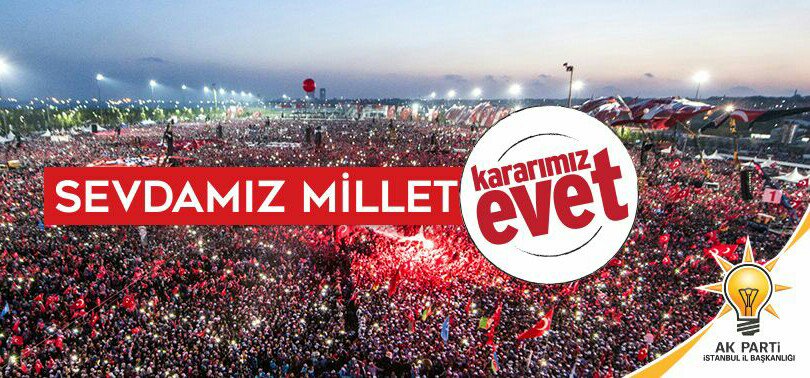 SelimTemurci's tweet photo. İstikrar ve güven ortamında hızla gelişen, devasa kazanımlarla yoluna devam eden "Geleceğin Türkiye"si için, #DaimaMilletKararımızEvet https://t.co/oDntCDj1Rz