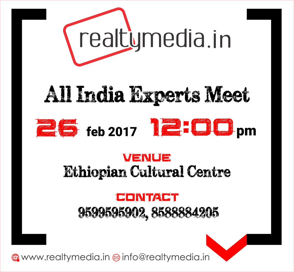 RealtyMedia01's tweet photo. #realtymedia #realtymirror #realtymediaevent #expertsmeet #tomorrowsevent #EthiopianCulturalCentre https://t.co/cecJqdsJE9