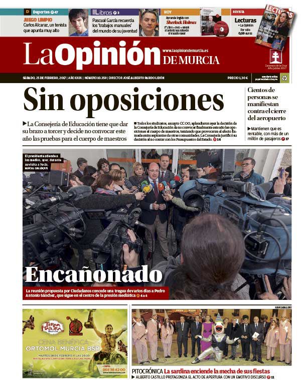 diariolaopinion's tweet photo. ¡Buenos días! Comienza el fin de semana bien informado. Estas son nuestras portadas de hoy. Sigue la actualidad en https://t.co/YHx6fHNZun https://t.co/BSCNHxpfqC