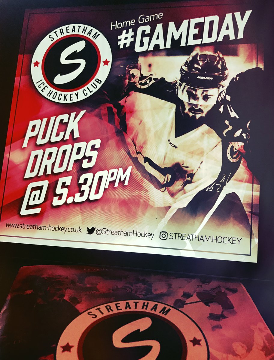 🏒 Live Ice Hockey Cup Semi Final Action
Today: 5.30pm, Streatham Arena
Streatham IHC v Invicta Dynamos 
🥅#icehockey #London #Streatham