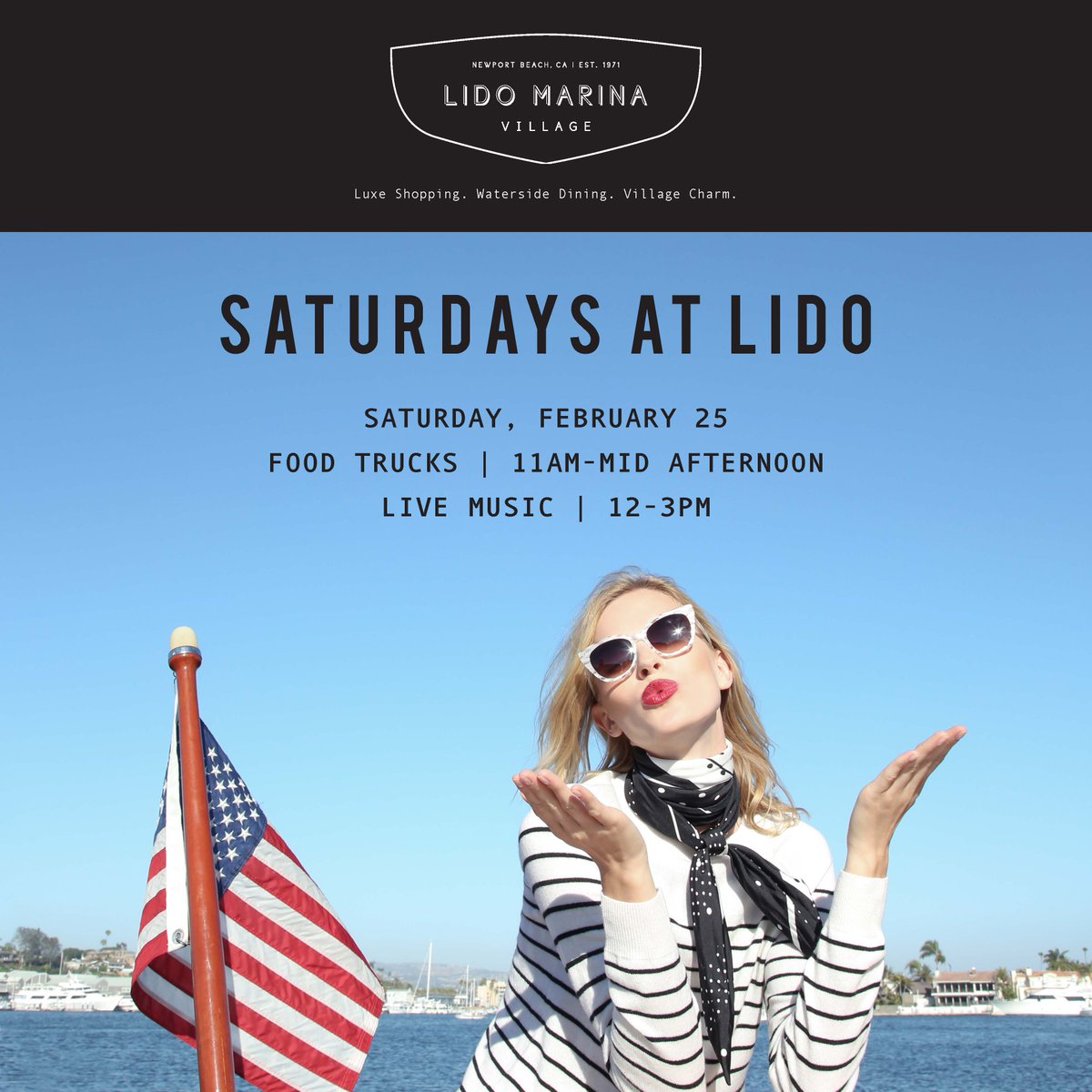 The Lobos Truck-LA (@thelobostruck) on Twitter photo Meet us <a href="/LidoMarinaVilla/">LidoMarinaVillage</a> this Saturday, from 11am-3pm. Great Food + Shopping + Live Music, what a combo for weekend ! Meet us <a href="/LidoMarinaVilla/">LidoMarinaVillage</a> this Saturday, from 11am-3pm. Great Food + Shopping + Live Music, what a combo for weekend !