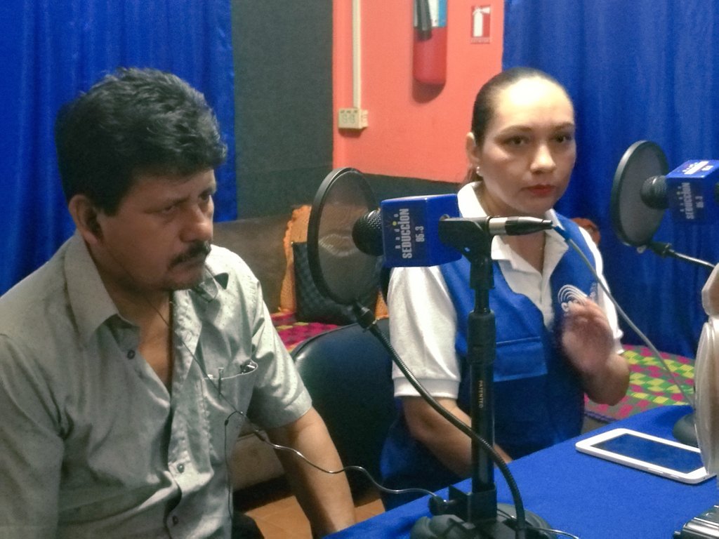 cnesucumbios's tweet image. Autoridades electorales en @Radio_Seduccion dan a conocer detalles importantes sobre elecciones 2017. #CNETrabajoYCompromiso