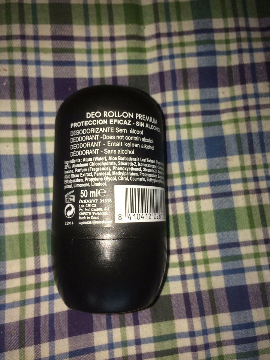 salamandrinas's tweet image. Llevo unos meses usando desodorants @babariaoficial, mi motivo es #nottested,pero el q he comprado sta mañana no lo lleva..que ha pasado?