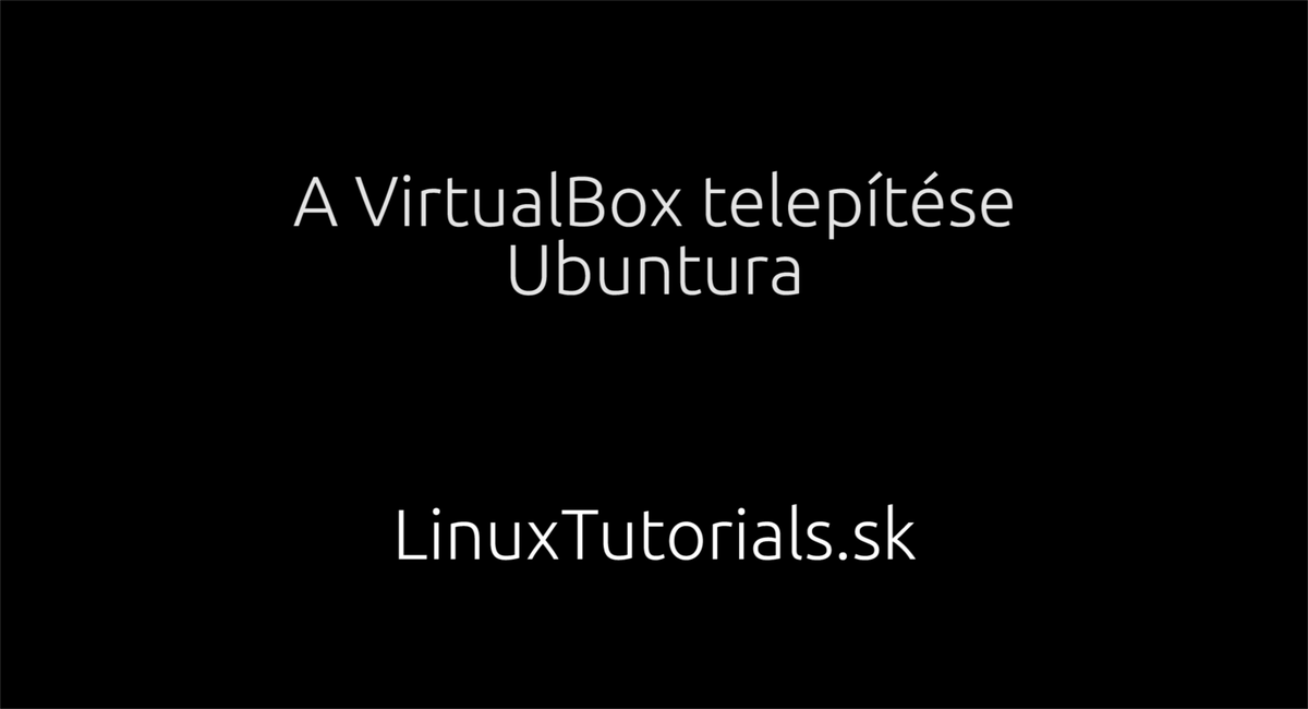 LinuxTutorials_'s tweet image. VirtualBox telepítése Ubuntura linuxtutorials.sk/virtualbox-tel…