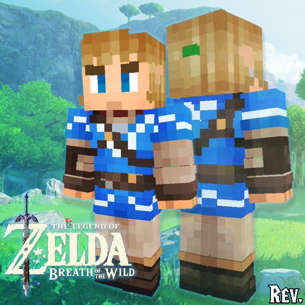 Link (Breath of the Wild) Minecraft Skin