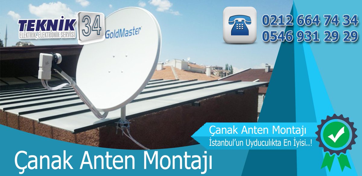 Çanak Anten Montajı için destek hatlarımızı çekinmeden arayarak destek alabilirsiniz. #canakantenmontajı #çanak
teknik34.com/canak-anten-mo…