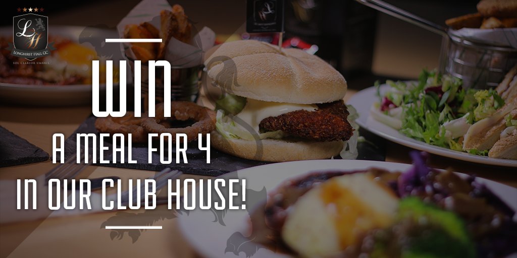 🌟⛳️ COMPETITION TIME ⛳️🌟 WIN a meal for 4 in our club house, from our new club house menu! ENTER follow the link bit.ly/2l6TyG3