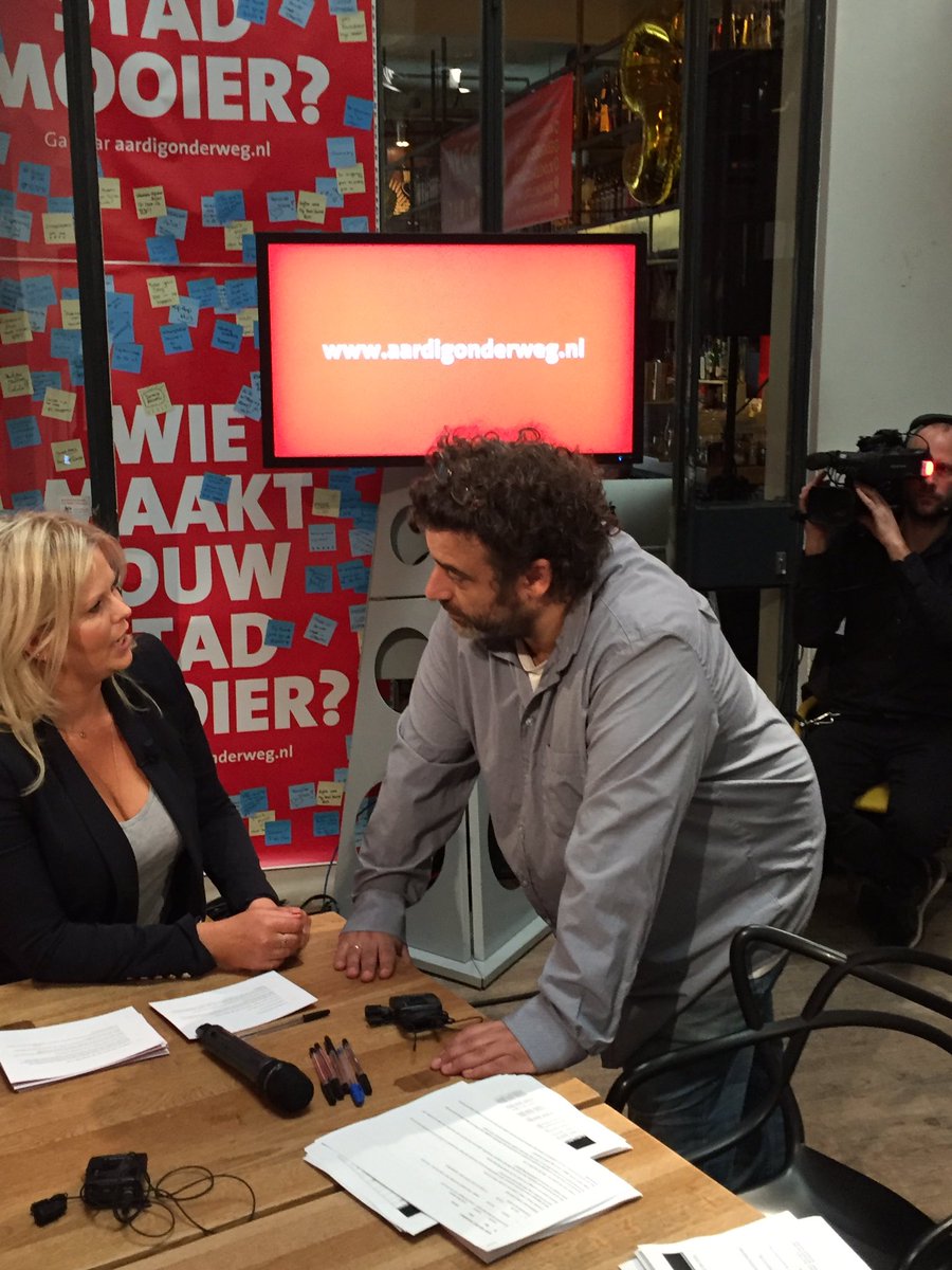 The making of........<a href="/NRCafe/">NieuwRotterdamsCafe</a> wordt <a href="/AardigOnderweg/">Aardig Onderweg Award</a>; <a href="/scheulderman75/">Antoinnette Scheulderman</a> bereidt zich voor.