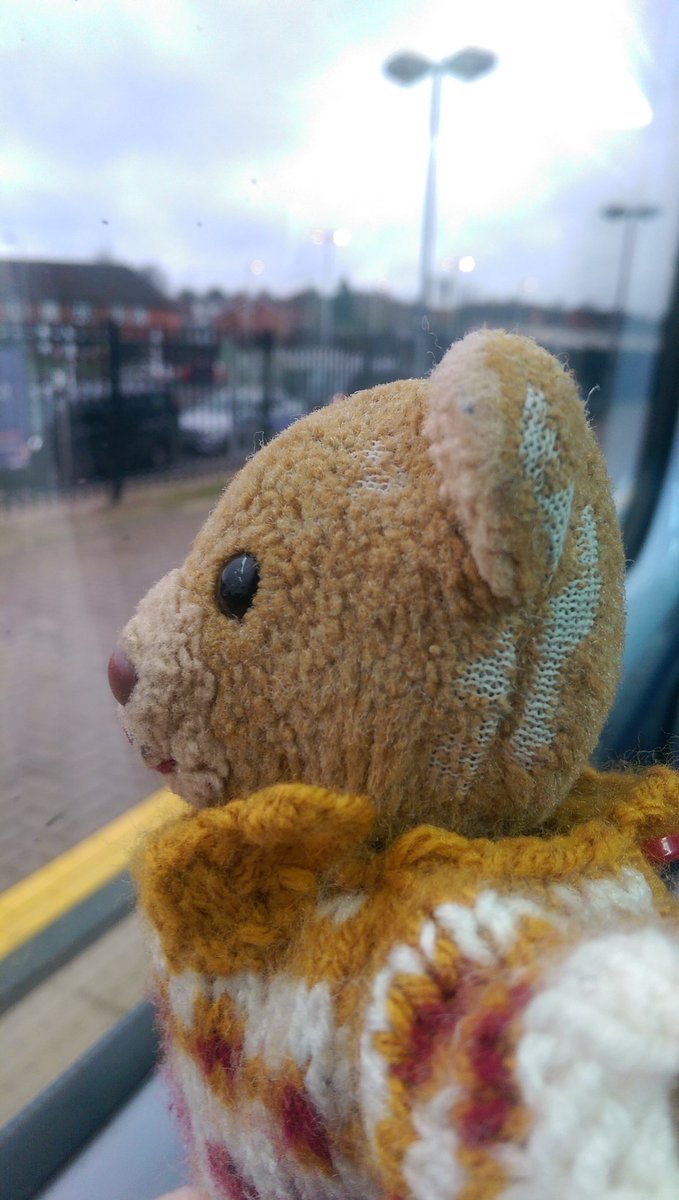 Rusty loves travelling by train. We just bumped into <a href="/portilloandhen/">Michael Portillo</a> on our train - of all places!