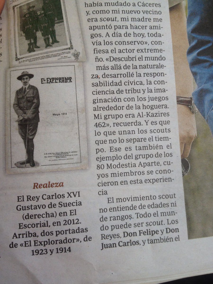 Grandes recuerdos me vienen a la memoria al leer las palabras de @a_amarilla_b , mi guia en un mundo lleno de amistades. <a href="/Alkazires462/">Grupo Scout Al-Kazires</a>