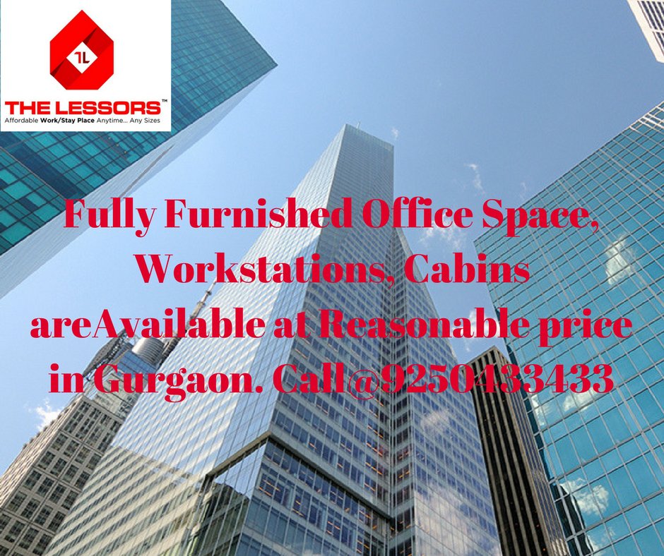 THELESSORS1's tweet photo. https://t.co/GL7COrrhSV -Plug &amp; Play Office
Are You looking for a change?? SetUp your own Business 
Get Best Workplace to work in Gurgaon. https://t.co/qC4RqPkvtz