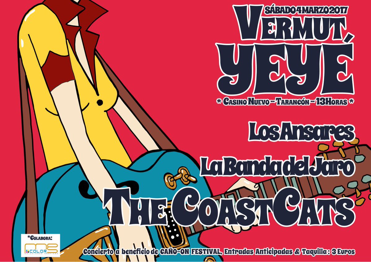 thecoastcats's tweet photo. En una semana sera el gran concierto #yeyeweekend de @abiertobar  y el  fabuloso #vermutyeye, #yeyestarancon #yeyes https://t.co/YxbVALvWIB