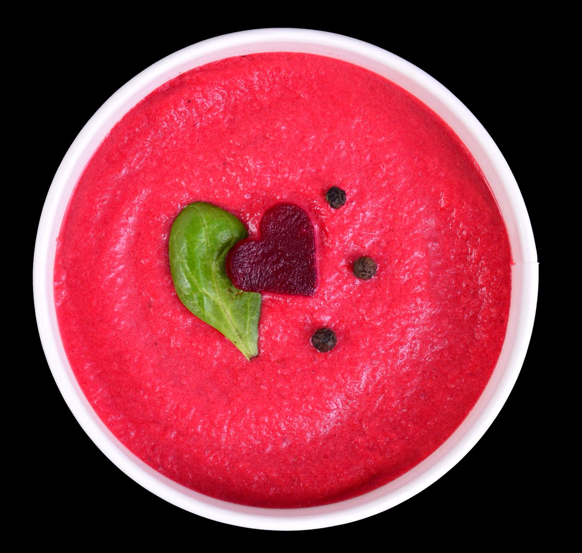 SaladBox_UK's tweet photo. Did you know #beetroot is a fab source of iron? Our fresh beetroot cream soup is great at fighting fatigue &amp; putting a spring in your step! https://t.co/jUzm1vCZYf