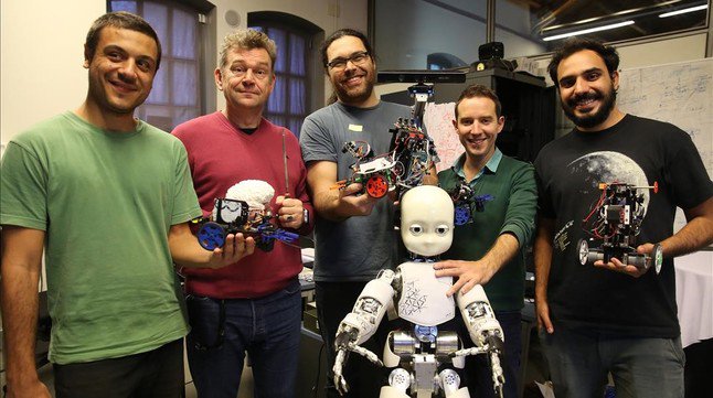 UPFBarcelona's tweet photo. Modelling the complex cognitive mechanisms of social behaviour through robotics #INSOCO project https://t.co/10EzaiDTpZ #UPF @DTIC_UPF https://t.co/XRPnfuMXCR