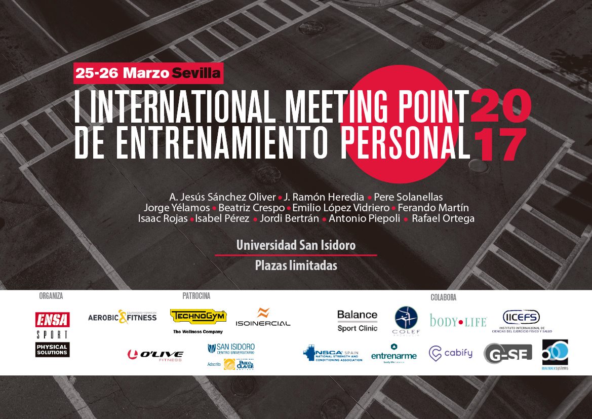 Isoinercial's tweet photo. ¡Te esperamos el 25 y 26 de marzo en Sevilla! Estrenamos patrocinio para el I International Meeting Point @EnsaSport https://t.co/FvwzYR6ECY https://t.co/PWIuZnbUDY