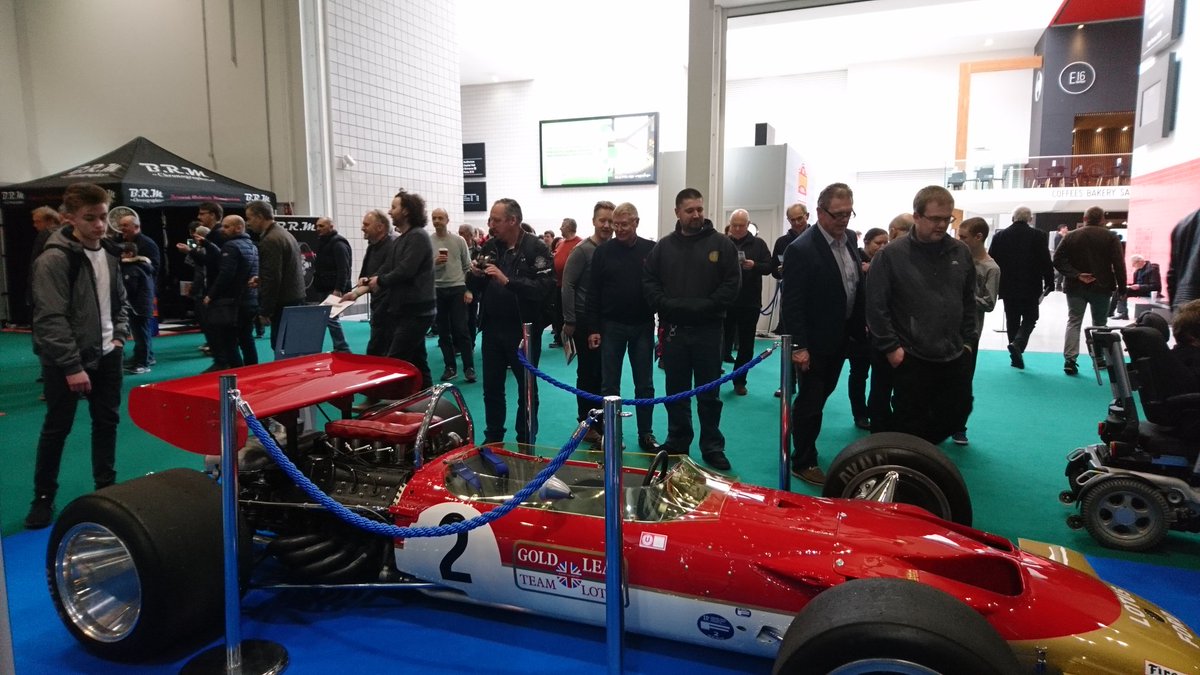 Cosworth's tweet image. Day 3 @HMotorsportInt #HMI17 show @ExCeLLondon ! #Benetton #DFV #lotus #classiccars #F1