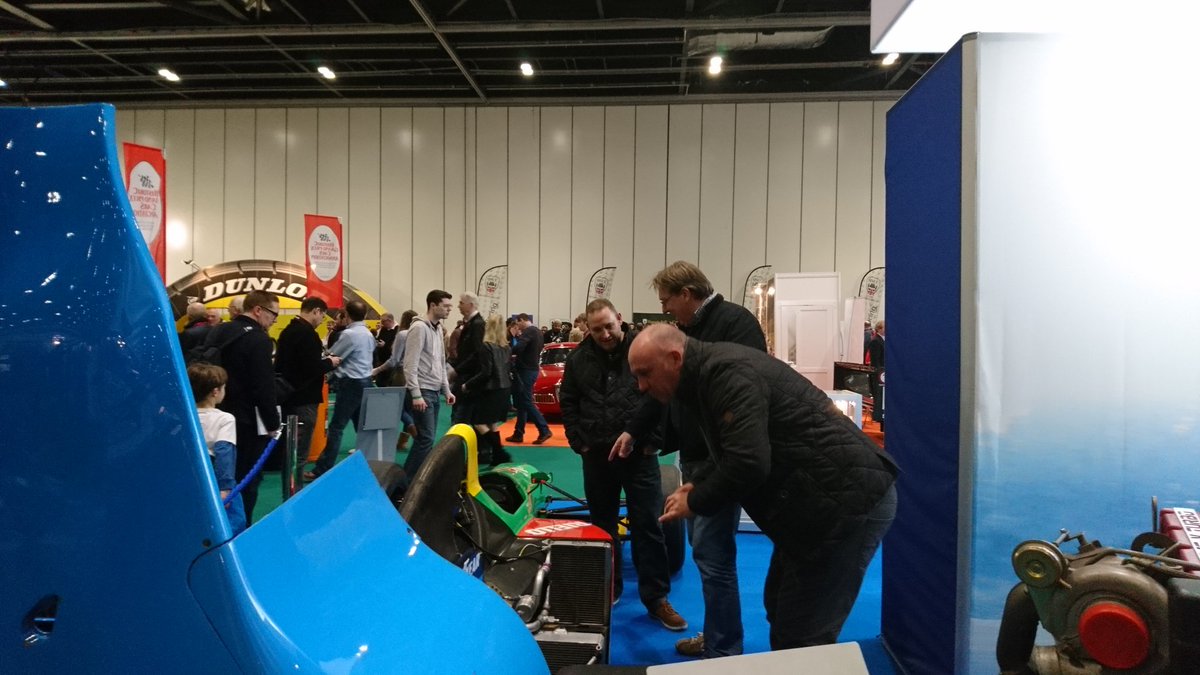 Cosworth's tweet image. Day 3 @HMotorsportInt #HMI17 show @ExCeLLondon ! #Benetton #DFV #lotus #classiccars #F1