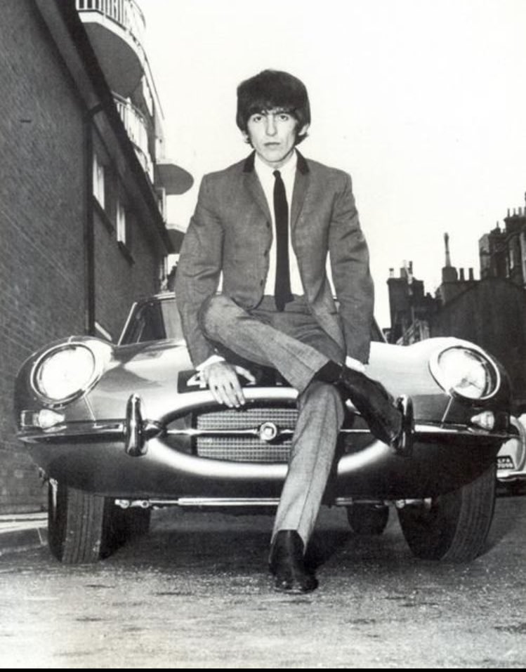 Happy birthday to george harrison who would be 74 today. RIP my love  