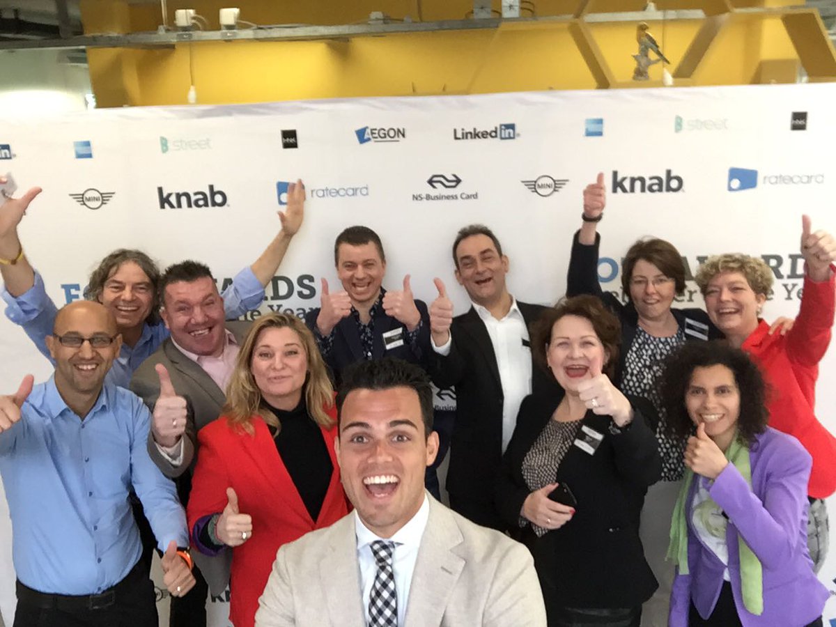 Yes... wat een gave groep met finalisten op het pitchevent van de #fotyawards vandaag - good luck &amp; have fun! RT = cool