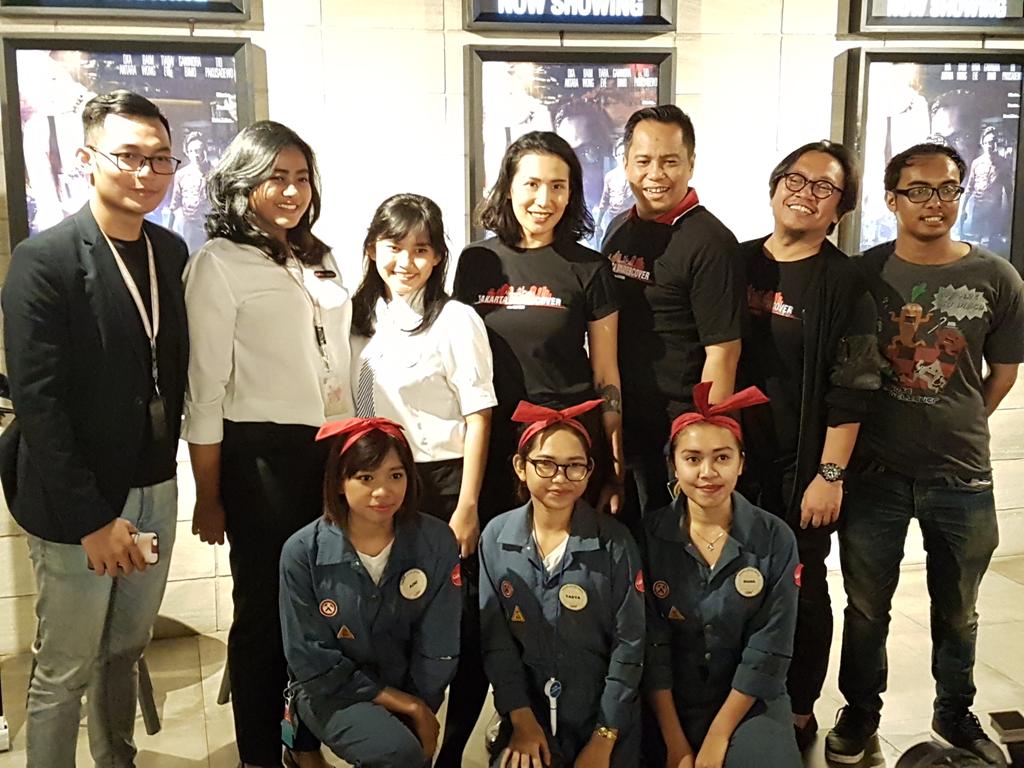 Terima Kasih untuk tim <a href="/CGV_ID/">CGV Cinemas</a> Plaza Slipi Jaya utk kerjasamanya di #CinemaShelter2 Nobar &amp; Sharing Session with Cast &amp; Crew @MKJUCmovie 📽🍿