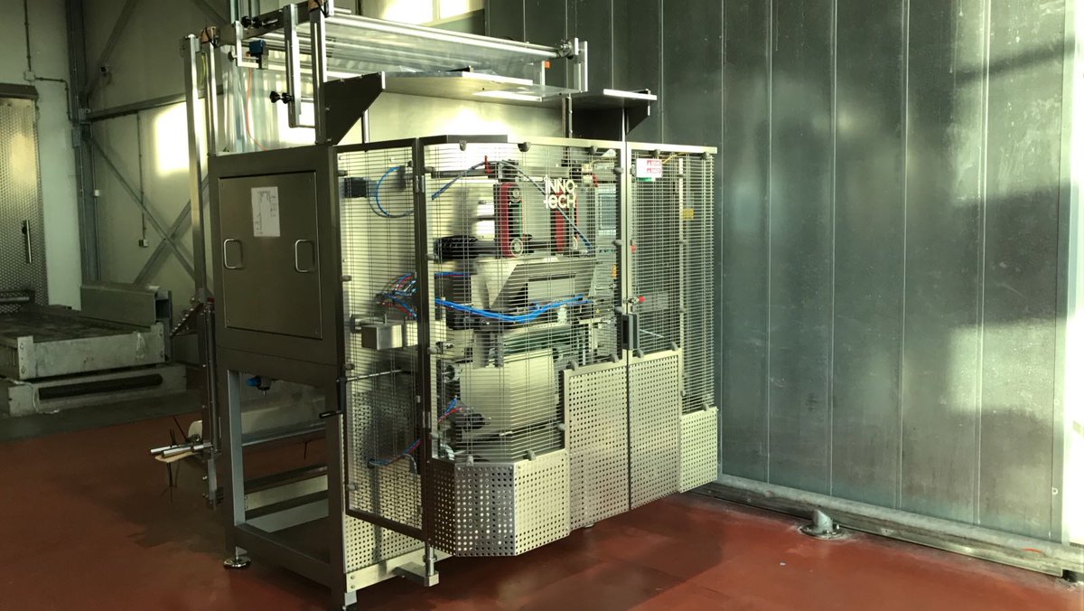 Grote jongens mogen ook in het weekend uit! Vandaag maken wij een nieuwe klant blij met de reus van Innotech #innotech6000 #zakbreedte600