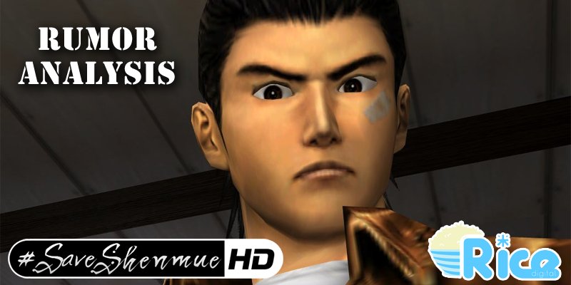 TeamYu's tweet photo. Is there a grain of truth in Rice Digital's #SaveShenmueHD rumor? Here's our take:

https://t.co/G0zoAval0S

[#Shenmue #Shenmue3 #ShenmueHD] https://t.co/KWpdQWZKkp