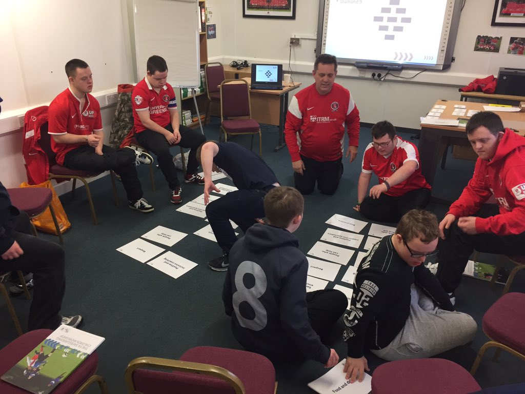 CarlKCACT's tweet photo. 5 of our Charlton Upbeats are today starting their @FA level 1 coaching badge, good luck lads!! @CAFCTrust @DSActive @CAFCofficial https://t.co/31ibWGjQHd