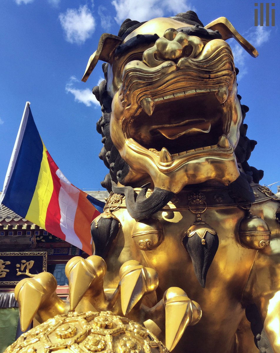 Simonette_Illi's tweet photo. Breath easy: fresh air, blue skies and colorful sights at #Lingguang Buddhist Temple in #Badachu Park at foot of #Beijing's Western Hills. https://t.co/vz2jMAe5G2