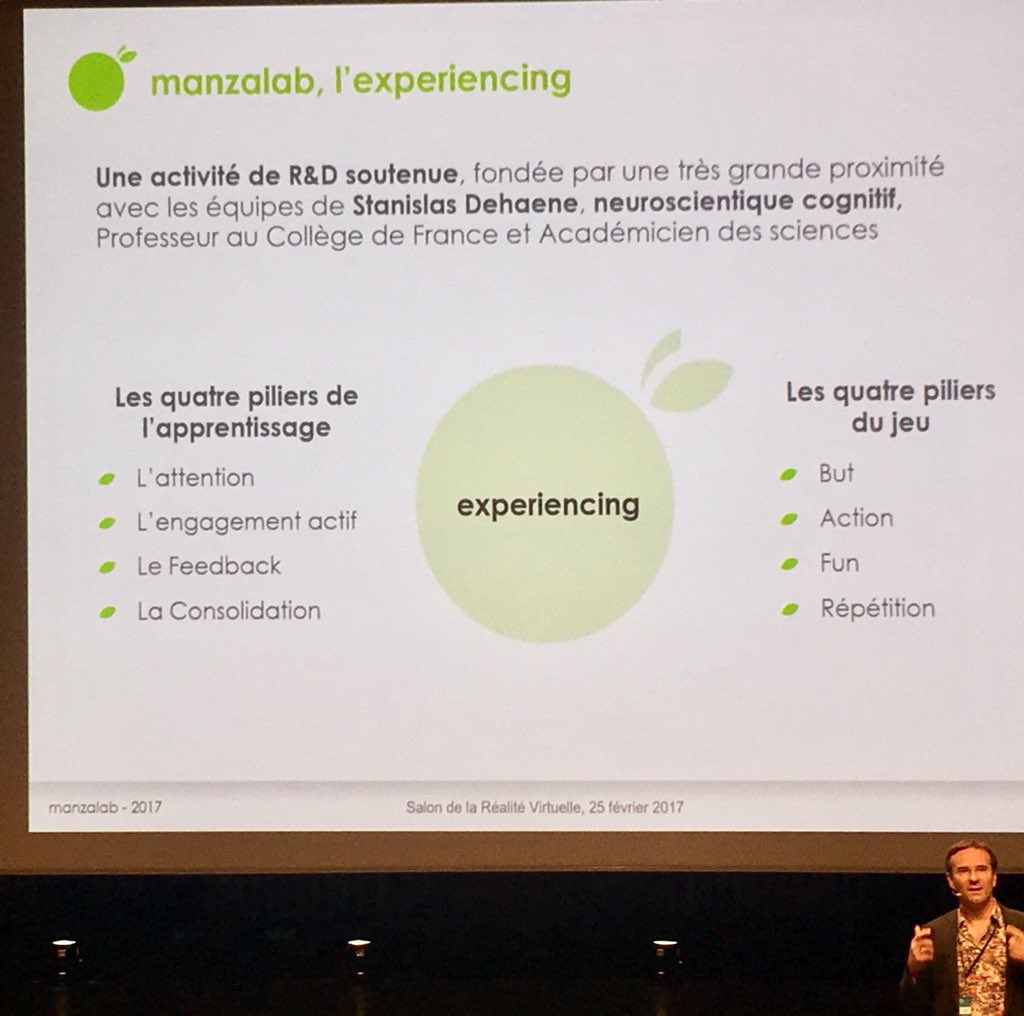 DataFeel's tweet photo. La #RéaliteVirtuelle pour contrer les stéréotypes sur les femmes en entreprises #GenderSwap @Manzalab #VR @AccentureFrance #Virtuality2017 https://t.co/DUN4RWljtJ