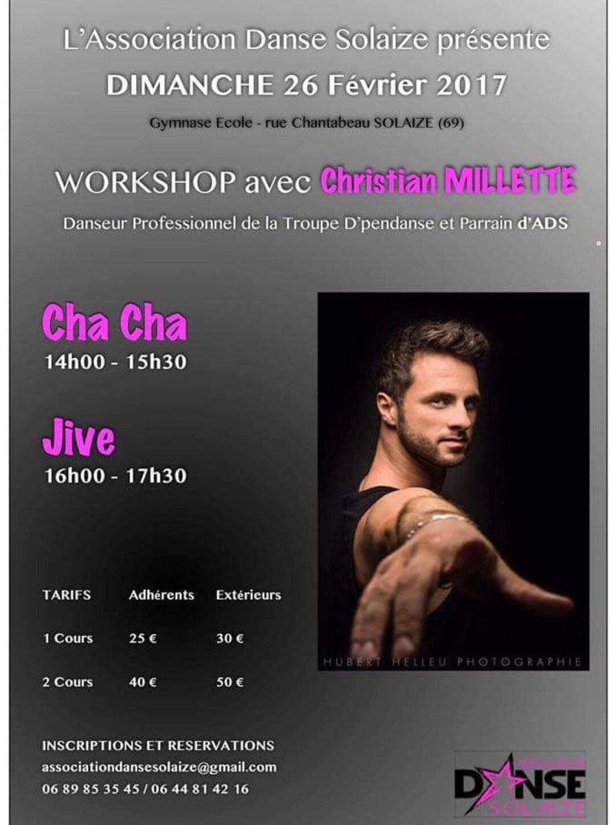 TeamMillette's tweet photo. J-1 êtes vous prêts? 😜 Bons shows @cmillettedancer !!Profite bien.😘 https://t.co/p9QNrGerJb