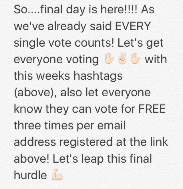 TheBand525's tweet photo. #FiveToFive #LISFiveToFive #FiveToFiveToWinLIS and register for your free votes here: https://t.co/ndbawlcFFu RT https://t.co/taEQley7ol