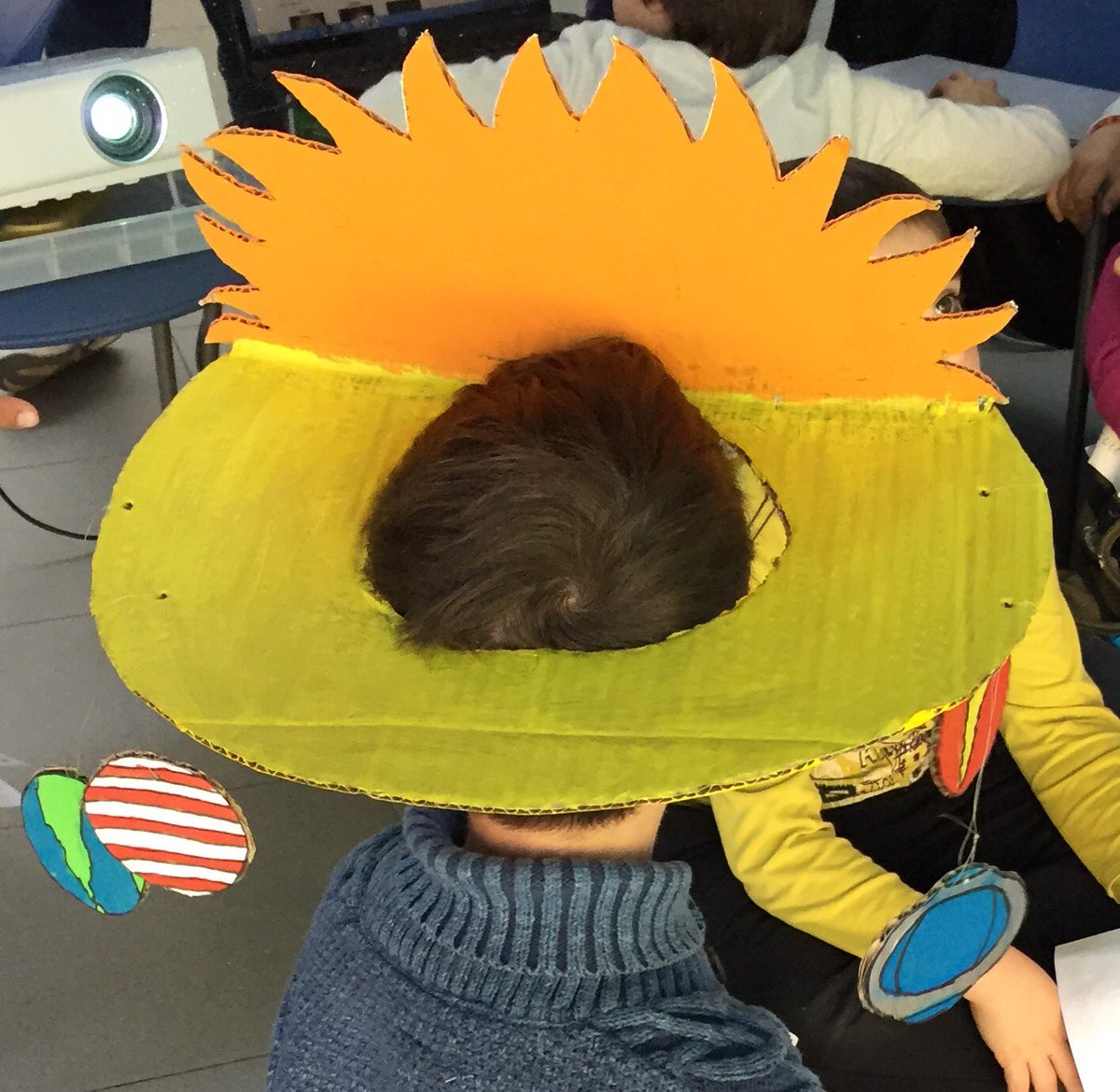 nievesgordon's tweet photo. Último modelo de #astrosombrero en @CulturaBurlada @pamplonetario https://t.co/icMWofNzP9
