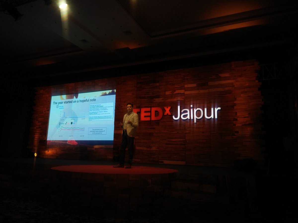 InfosysCareers's tweet photo. Vikas Agnihotri is here to tell us about the 'story of search'! #TEDxwithINFY @TEDxJaipur https://t.co/p3uSbCb8JR