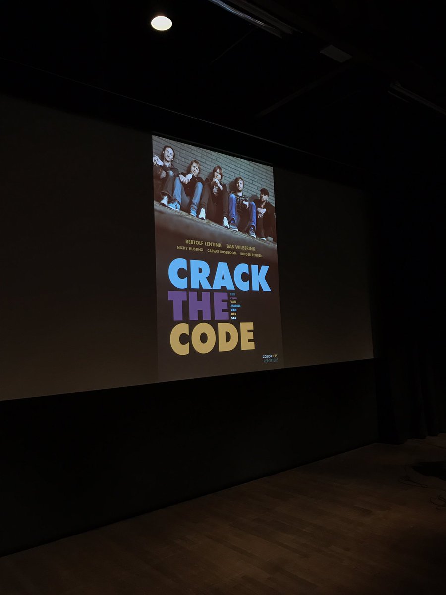 bjlukje's tweet photo. Fijne docu over @ColorReporters in het @fraterhuis. Vakwerk @marijevdsar! #crackthecode https://t.co/tMyRDMCOM8
