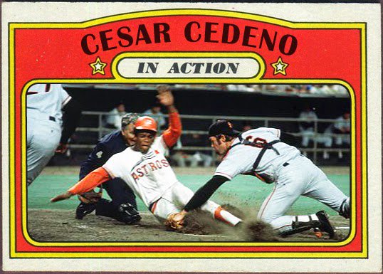 Happy 66th Birthday to one of my favorite underrated stars of the 70\s, Cesar Cedeno!!!   