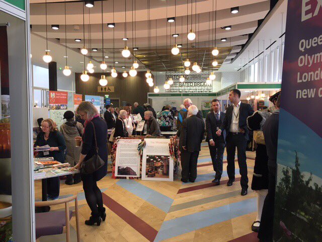 LSToursInfo's tweet photo. A few shots from today's @GO_TravelShow @LondonStadium so great to have so many visitors take the #stadiumtour making it our busiest yet!! https://t.co/lsNuqBvFDQ