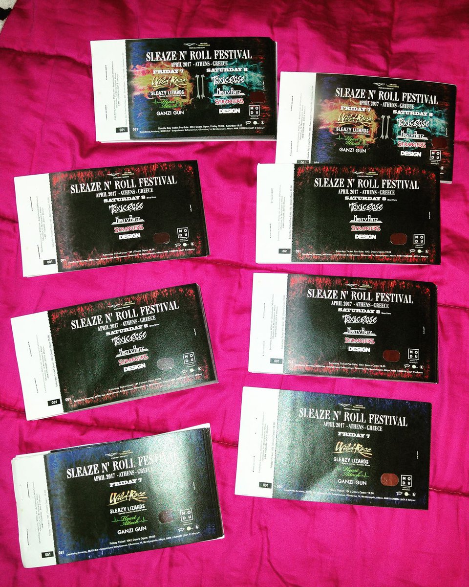 SleazyLizards's tweet photo. #Sleaze N #Roll #Festival #Tickets out #NOW! ;)
#iNFO @ https://t.co/AoUhGzzV0w
#SleazyLizards / #Live #News / #Press / #Show https://t.co/x1U93fvBpK