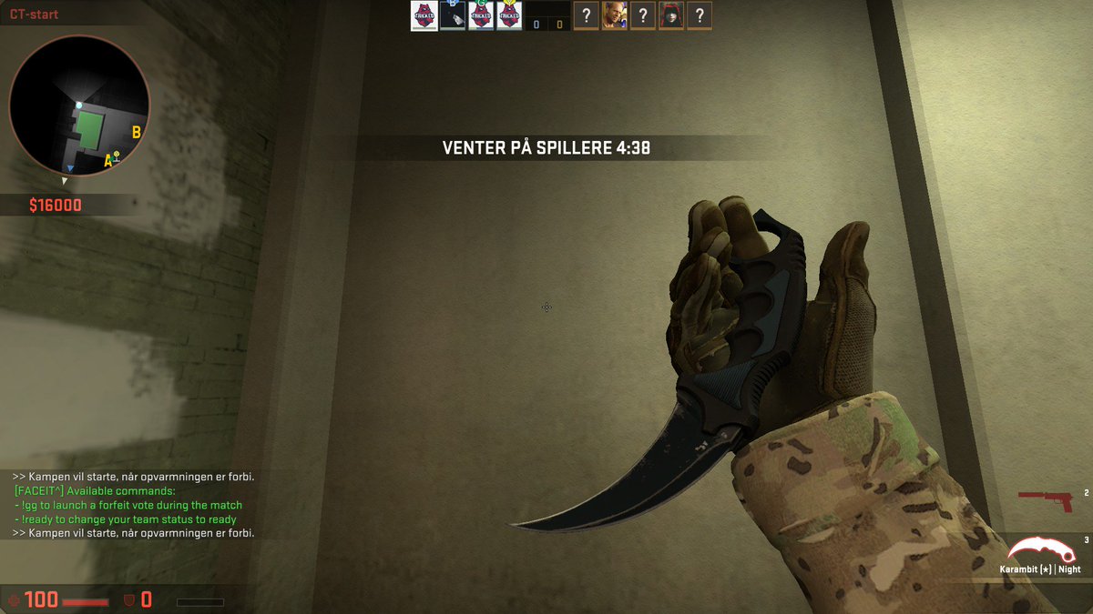 Follow me on Twitter + RT to participate in this giveaway, for a KARAMBIT | Night FT ☺️ Will be picking a winner at the end of the month! GL