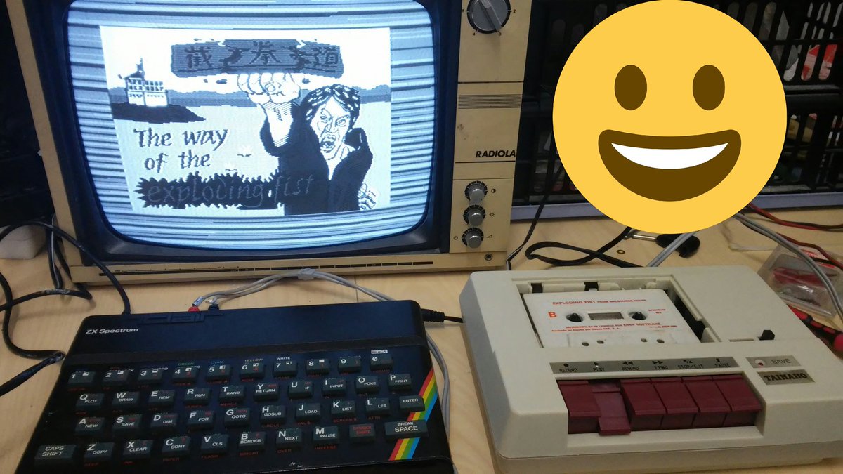 undergrounddev's tweet image. @mundospectrum 26 años después de vender el mio (para poder comprar un +3), he vuelto a conseguir un 48k. Emocionado