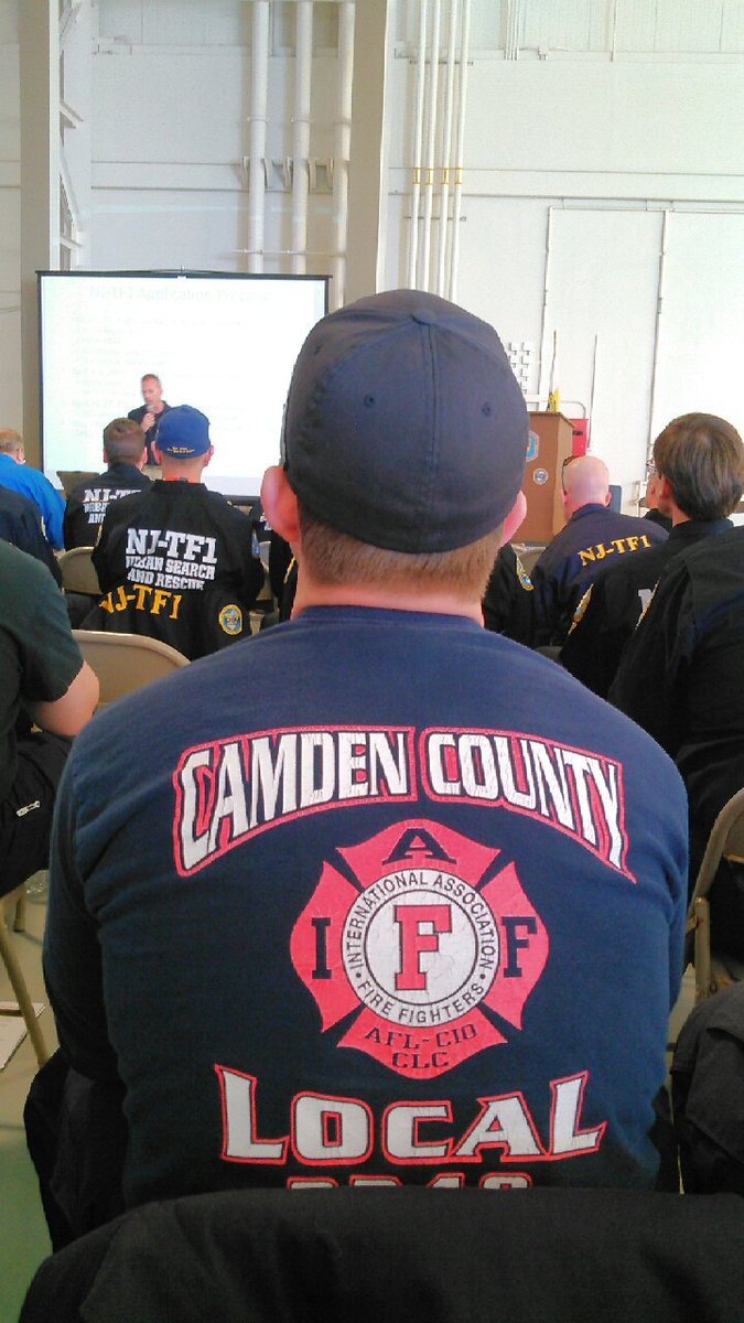 #HappeningNow 6 members of #IAFF L3249 are attending NJ-TF1 annual meeting/training at Joint Base MDL in Lakehurst