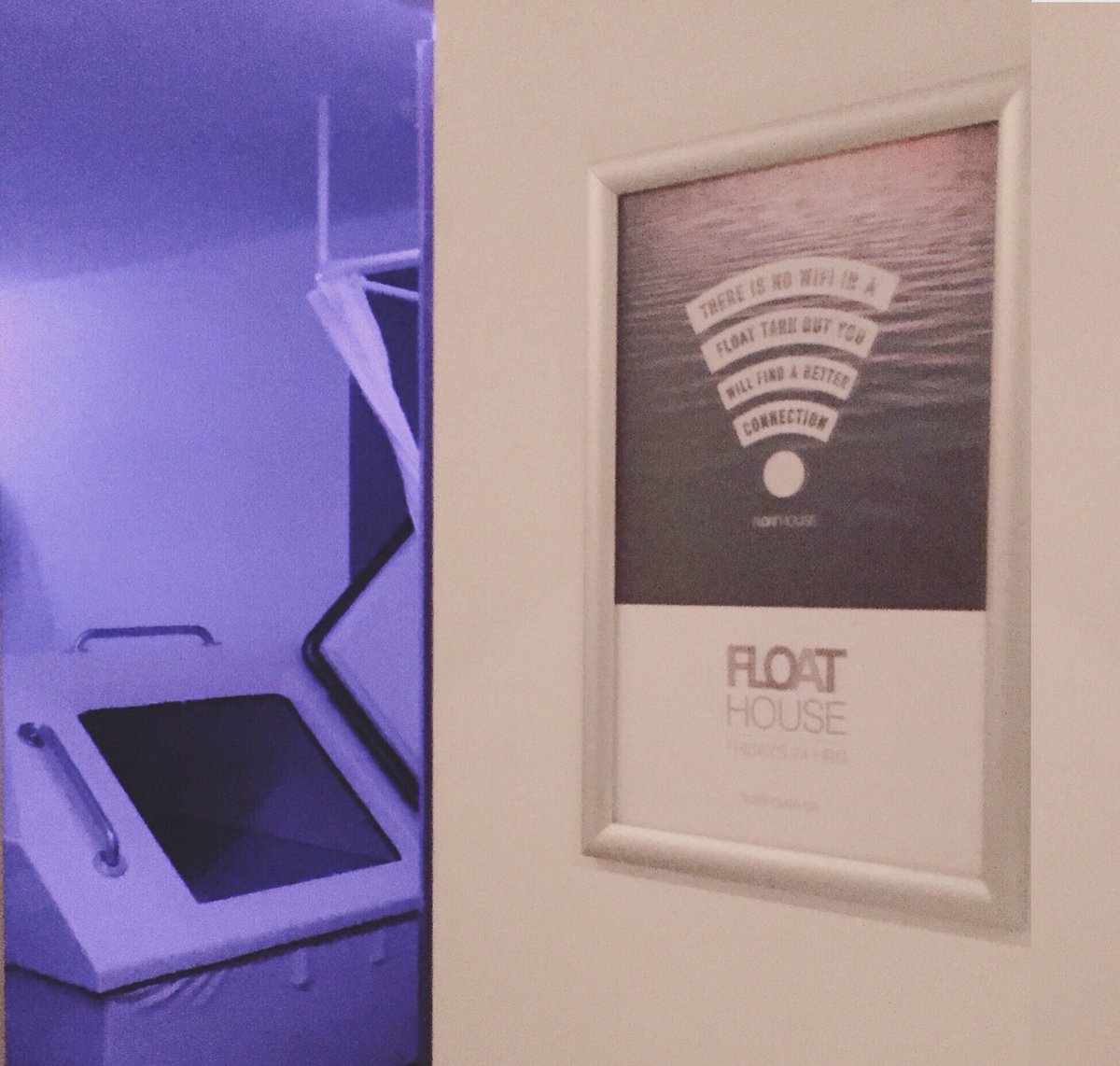 Float_House's tweet image. There's no #wifi in a #FloatTank, but you WILL find a better connection. 
#WhyWeFloat 

floathouse.ca