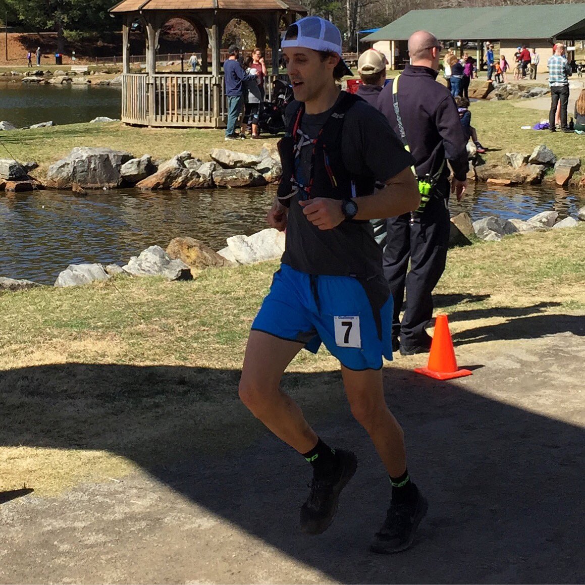 RockCreek's tweet photo. Congrats to R/C Race Team member, Franklin Baker, on his 5:14 finish at the Mt. Mitchell Challenge 40 Miler! 🌲🙌🏼 #rockcreek #RCrun https://t.co/npOIytTjdG