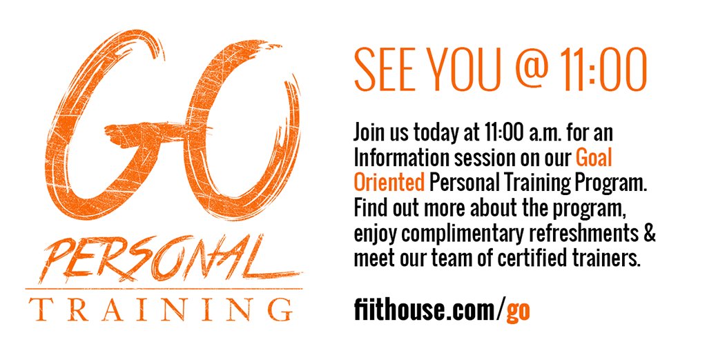 FIIThouse's tweet photo. See you @ 11:00am! https://t.co/77ezdxjuZ9 #personaltraining #goals #results #fiithouse https://t.co/jK7SjfzJLg